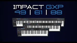 Nektar Impact GXP 49, 61 및 88 MIDI 컨트롤러 키보드