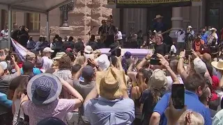 27 mile Moral March for Democracy ends with rally at Texas Capitol | FOX 7 Austin