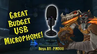 Boya BY-PM500 USB Condenser Microphone Unboxing and Review