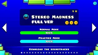 Stereo Madness Full Version by HoaproxGD (Me) | Geometry Dash 2.11