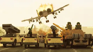Realistic Warzone/Airstrike Destruction 5 😱 Teardown