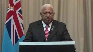 Fijian Prime Minister delivers statement at Pacific Regional Consultation on Internal Displacement