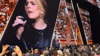 Adele - Someone like you - live concert @ Cesar Palace on 1/26/2024 weekend with Adele in Las Vegas.