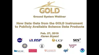 How Data Gets from the GOLD Instrument to Publicly Available Science Data Products