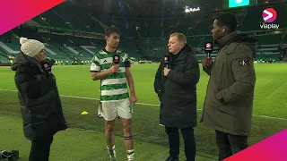 Celtic's Matt O'Riley speaks after Player of the Match performance in win against Buckie Thistle