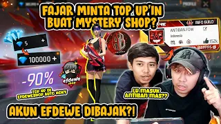 FAJAR MINTA TOP UP IN BUAT MYSTERY SHOP?! AKUN GUA MALAH DI BAJAK ORANG!!