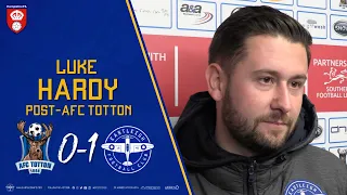 INTERVIEW | LUKE HARDY POST-AFC TOTTON WIN