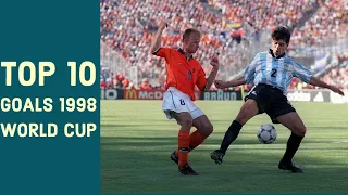 Top 10 Goals 1998 World Cup