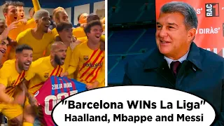 Interview Highlights. The Future Transfers of Barcelona by Joan Laporta!