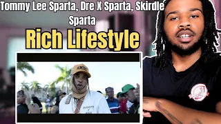 Tommy Lee Sparta, Dre X Sparta, Skirdle Sparta - Rich Lifestyle | Music Video (REACTION)