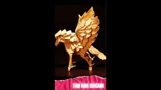 Origami Pegasus:  Paper Pegasus