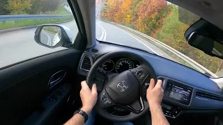 Honda HR-V 2021 1.5 I VTEC 130 HP   POV Test Drive/4K