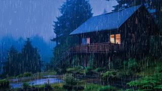 Heavy Rain To Sleep Immediately - Let The Sound Of Rain Wash Away Your Sadness Tonight - Study, ASMR