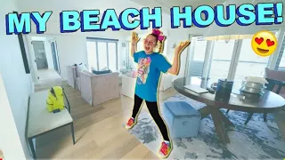 TOUR OF MY NEW BEACH HOUSE!!!