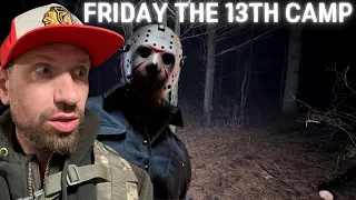 (GONE WRONG) OUR TERRIFYING NIGHT INSIDE HAUNTED SATANIC FRIDAY THE 13TH CAMP IN THE WOODS