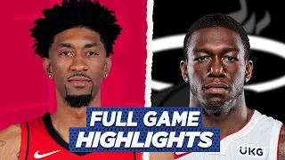 ROCKETS at MIAMI HEAT FULL GAME HIGHLIGHTS | 2021 NBA SEASON