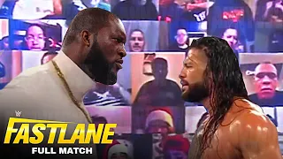 WWE March 13 : Roman Reigns Vs Omos Jordan Omogbehin : Fastlane 2021