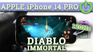 iPhone 14 PRO - Diablo Immortal ❗️ WHAT A BEAST! | GAMING TEST 🚩| 120Hz | Apple A16 Bionic | iOS 16