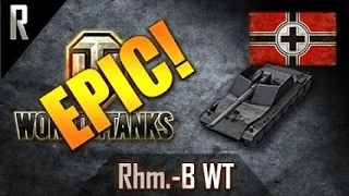 World of Tanks || Rhm. Borsig Waffenträger - Most lucky tank