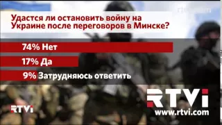 Опрос RTVi: Удастся ли остановить войну на Украине?