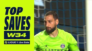 Best goalkeeper saves : Week 34 - Ligue 1 Uber Eats / 2022-2023