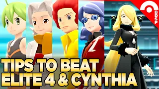 How to Beat the Elite 4 & Champion of Pokemon Brilliant Diamond & Shining Pearl