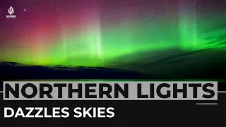 Northern Lights dazzles skies across Europe and North America