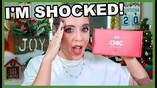 OH NO!! || UNBOXING MY CHIC BEAUTY BOX NOVEMBER/ DECEMBER 2020 EDITION || VLOGMAS DAY 5 ||