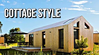 These Cottage Style PREFAB HOMES Nailed the Scandenavian Look!!