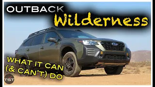 The Subaru Outback Wilderness Absoutely DESTROYS Fire Roads for $40,000! - Two Takes