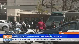 Amenazas de bomba contra embajadas de Israel y Estados Unidos en Argentina