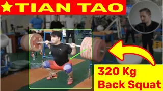 Tian Tao 320 kg Back Squat