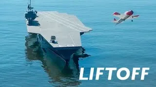 Jumbo R/C Carrier Launches Model Airplanes
