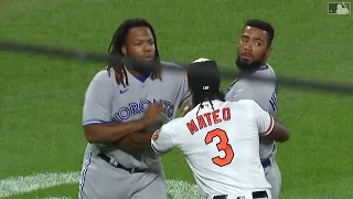 Benches clear between Blue Jays & Orioles: 9/6/2022
