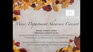 Music Department Showcase Concert