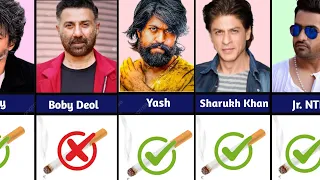 Famous Bollywood Indian Actors Who Smoke Cigarettes in Real Life😱🤪@IndianActorsData