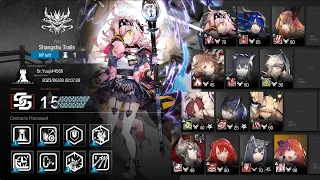 [Arknights] CC#11 daily stage 6 - Shangshu Trails Max Risk (Risk 15)