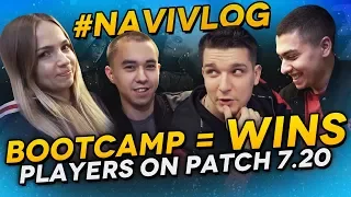 #NAVIVLOG: Буткемп = Победы, Игроки о патче 7.20