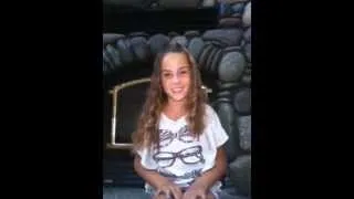 10 year old, No One, Alicia Keys ( cover by Jessica Baio)