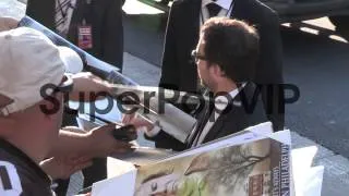 Charlie Day greets fans at Pacific Rim Premiere at Dolby ...