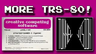 Strategy Games - 3 (TRS-80, 1980) - Let's Play!