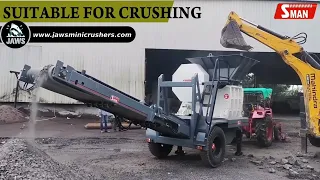 PTO Jaw crusher from Sman