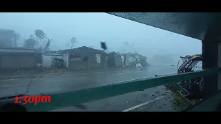 Typhoon Odette, Hit Dapa Siargao, Philippines