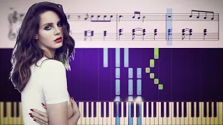 Lana Del Rey - Let Me Love You Like A Woman - Piano Tutorial + SHEETS