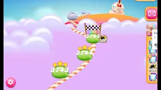 Candy Crush Jelly Saga Level 3743-3744 (NO boosters)