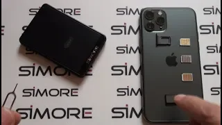 iPhone 11 Pro DUAL SIM Active Bluetooth Adapter to have 3 SIM cards on 1 iPhone 11 Pro