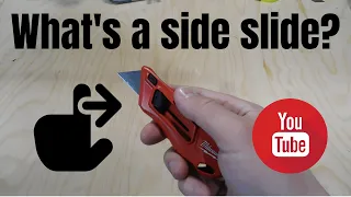 COMPACT SIDE SLIDE - Milwaukee 1.3 in. Blade Compact Side Slide Utility Knife - Review