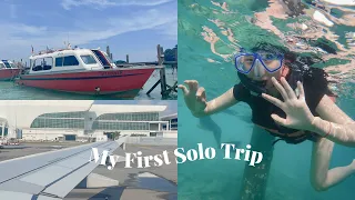 my first solo trip ♡ | Lang Tengah浪中岛 , Malaysia🏝| SummerBay Resort  | 浮潜，寻找蓝眼泪💧| 享受一个人的独处时光 ⌚ |