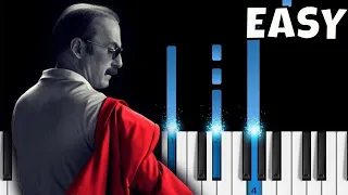 Better Call Saul - Opening Theme - EASY Piano Tutorial #shorts #pianoshorts