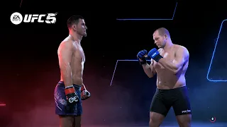 UFC 5 - Stipe Miocic Vs Fedor Emelianenko FULL FIGHT GAMEPLAY (PS5)